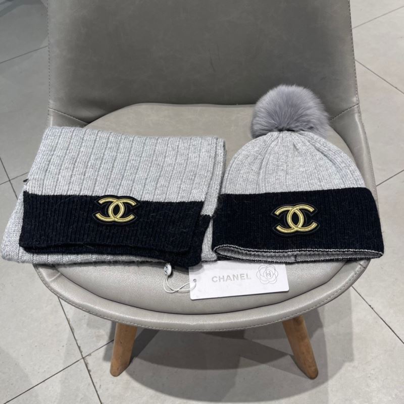 Chanel Caps Scarfs